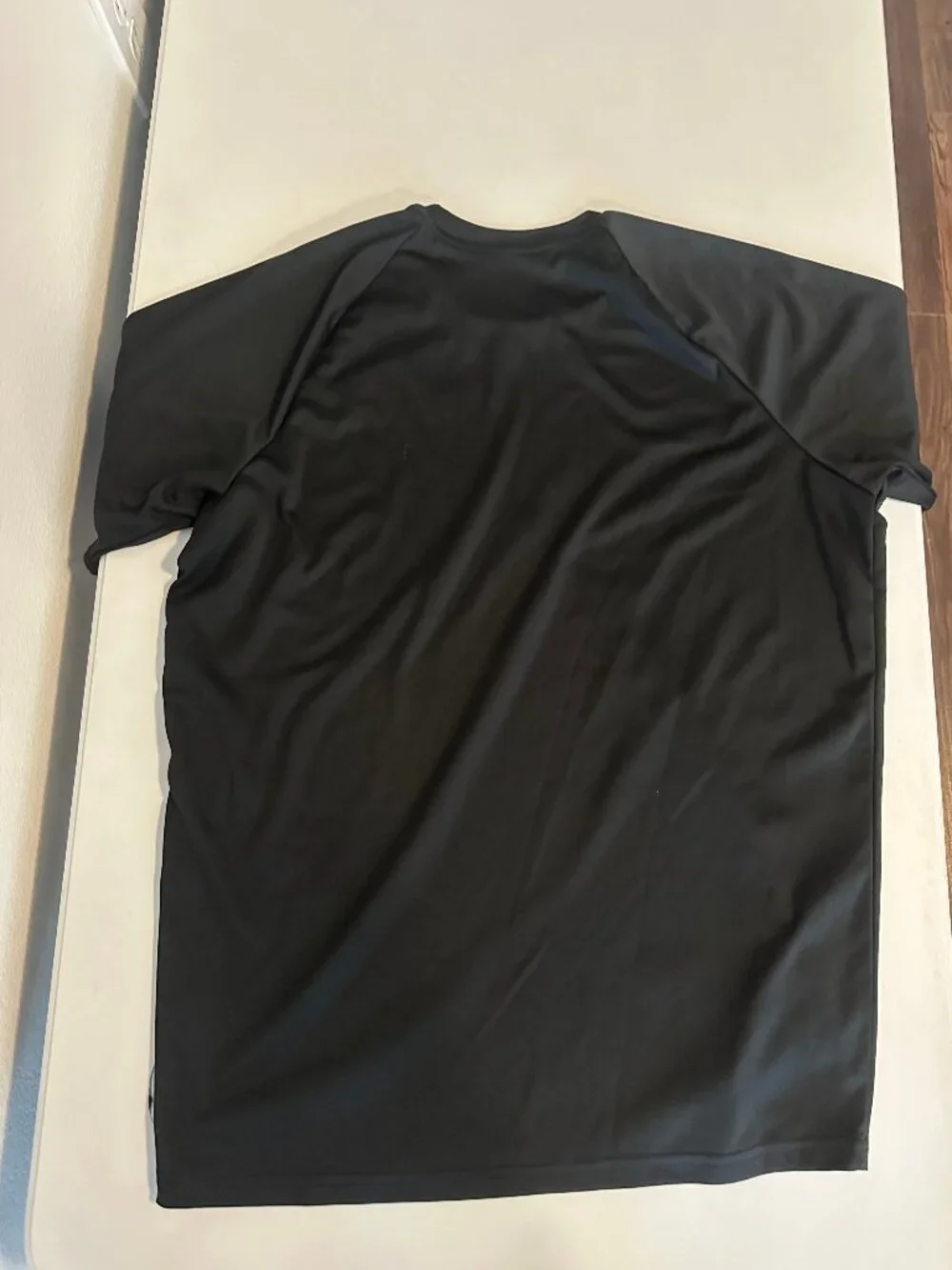 Nike Dri-FIT Swim Rash Guard Shirt Men's Medium Black Short Sleeve UPF Surf Tee